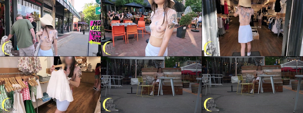 LilyMaeExhib - NO.059 Dared to Wear an Ultra Sheer Top at a Busy Outdoor Mall.jpg