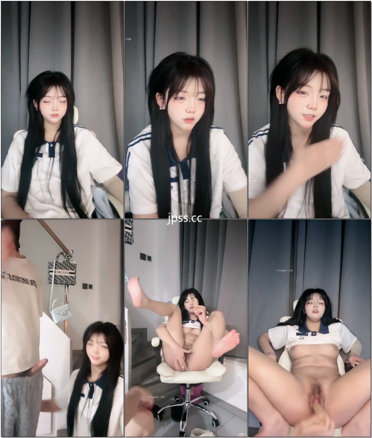 取越 - NO.055 萝莉颜值主播娇小嫩妹 大长腿少女清纯与风骚并存 道具自慰 激情无套内射 (55).jpg