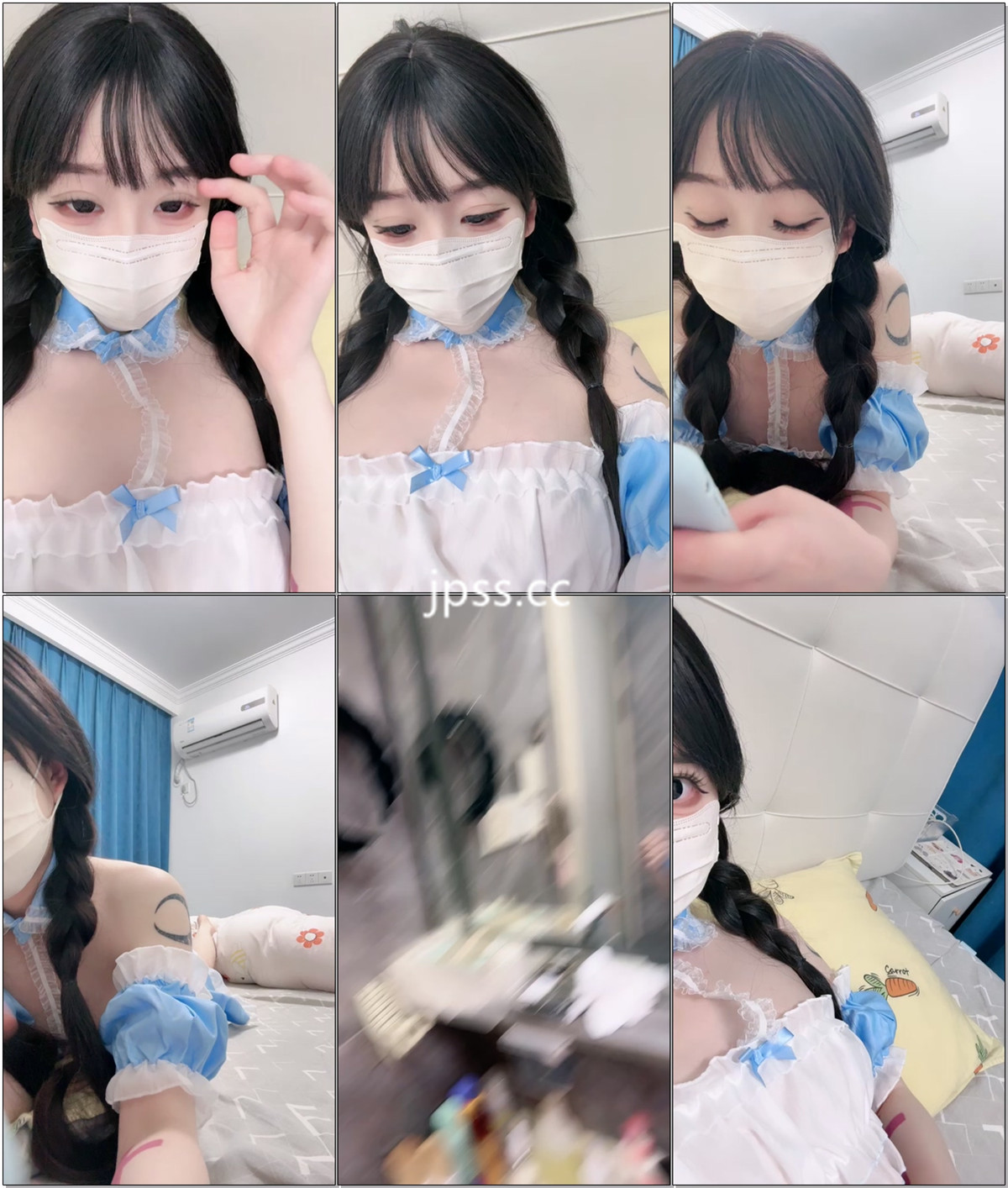 喵喵大王不想说话 - NO.012 双马尾娇小大眼萌妹白里透红无套大力后入骑乘抽插 (12).jpg