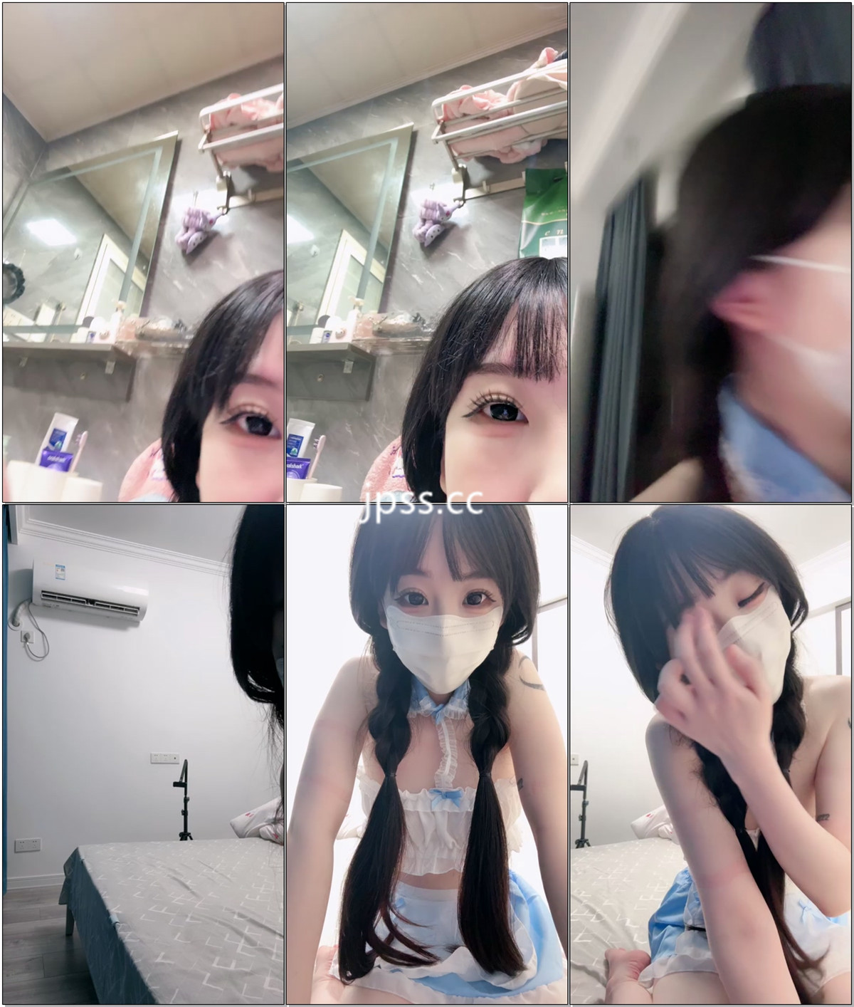 喵喵大王不想说话 - NO.013 双马尾娇小大眼萌妹白里透红无套大力后入骑乘抽插 (13).jpg