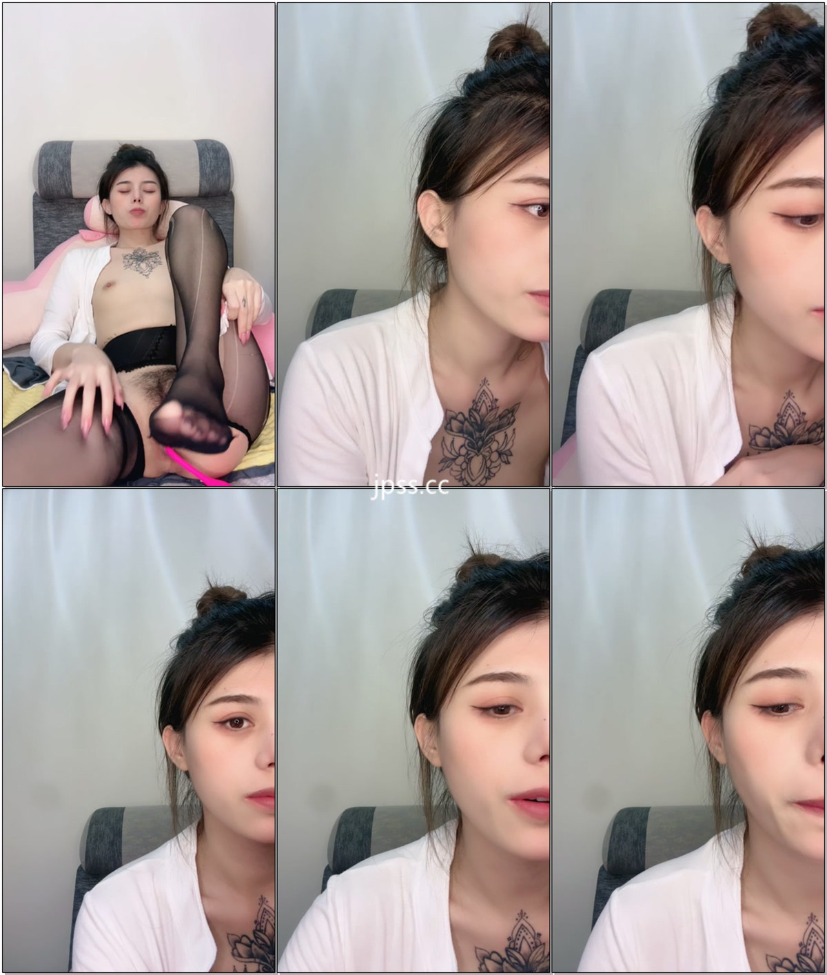 十九岁女大 - NO.001 酥胸诱惑 跳蛋狂震 炮机抽插 各种体位爆操内射 (1).jpg
